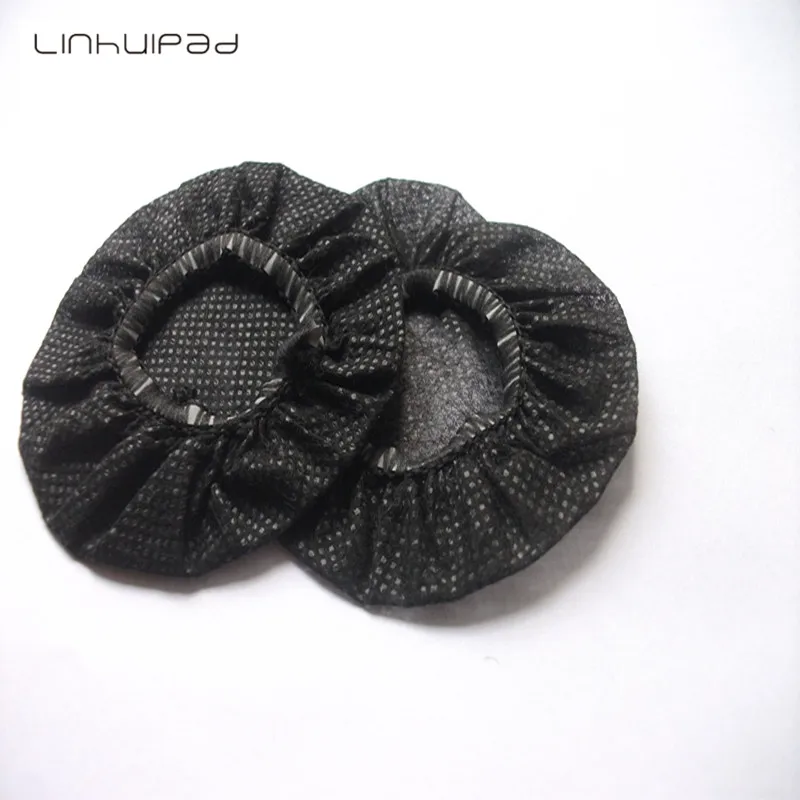 Linhuipad Сменные нетканые гигиенические наушники чехлы для микрофона маленький