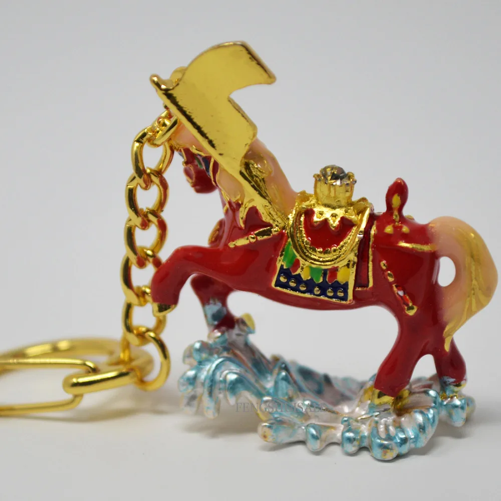 Fengshui Bejeweled Windhorse Брелок W Fengshuisale красный браслет из струн W3306 | Дом и сад