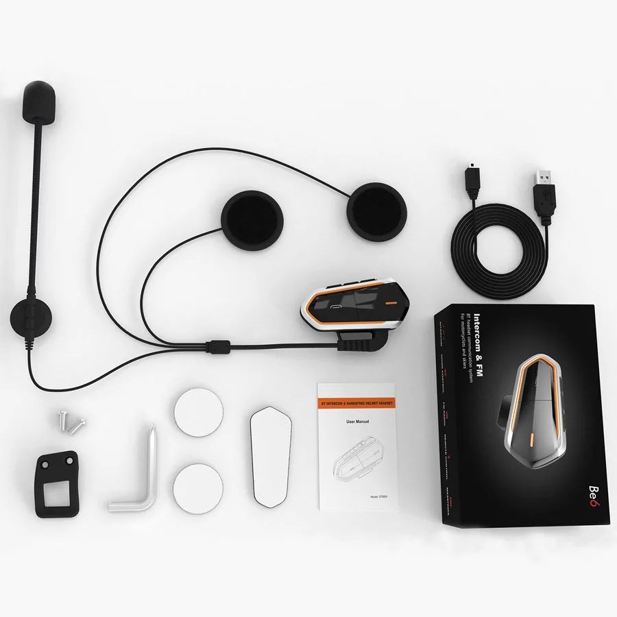 Bluetooth-гарнитура для мотоцикла с FM-радио и функцией прослушивания радио |