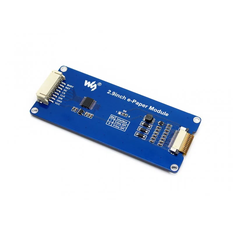 2 9 дюймовый модуль дисплея E Ink с SPI интерфейсом черный белый красный желтый