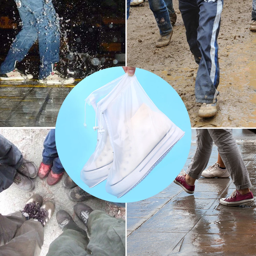 Elino Модный чехол для обуви от дождя 360 градусов Водонепроницаемый защитный мужчин
