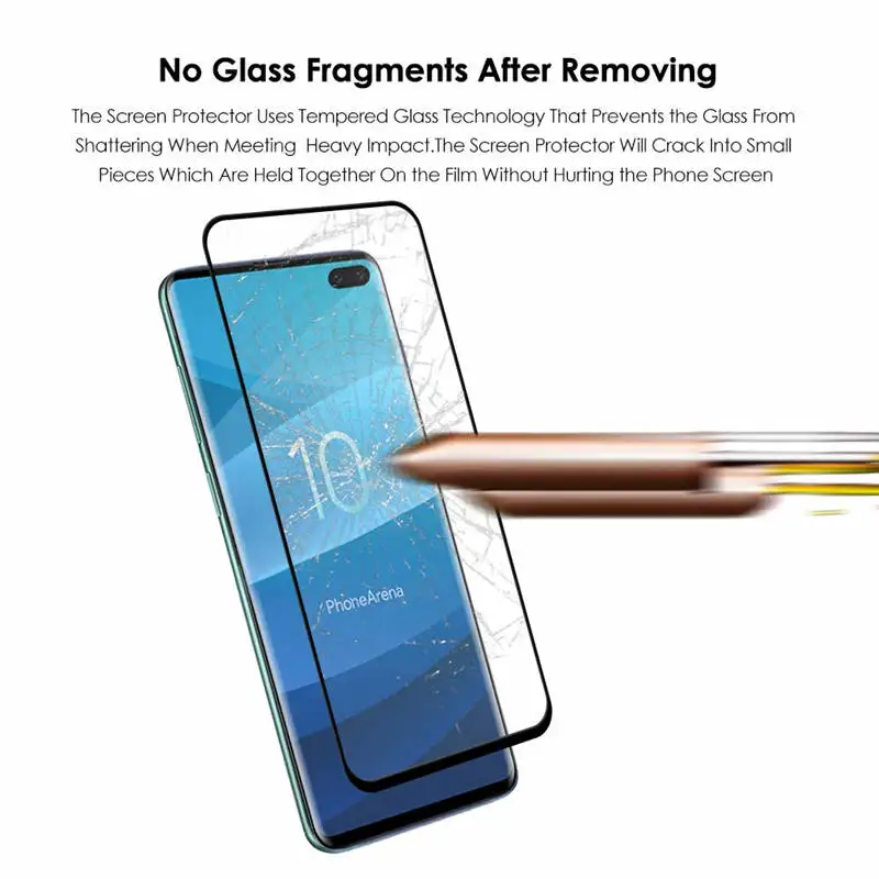 Закаленное Стекло для samsung Galaxy S10 Экран протектор samsung Galaxy S10 плюс Стекло samsung Galaxy S10 Lite Экран протектор