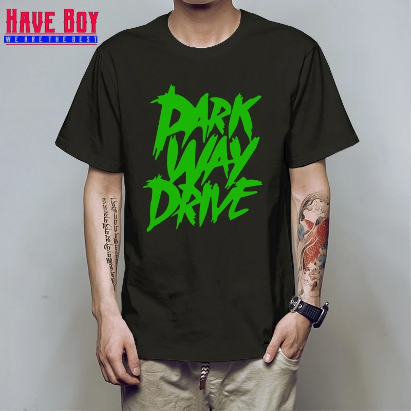 У мальчика Parkway Drive Для мужчин футболки новых печатных Металкор панк Футболка Модные Изделие из хлопка с короткими рукавами рок Для мужчин футболка Топы HB427