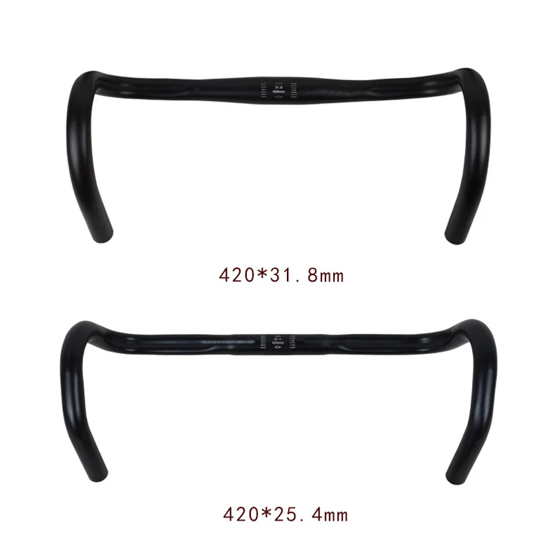 Карбоновый руль для велосипеда MTB Road Racing Bike Drop Bars UD 25 4/31 8x420 мм | Спорт и развлечения