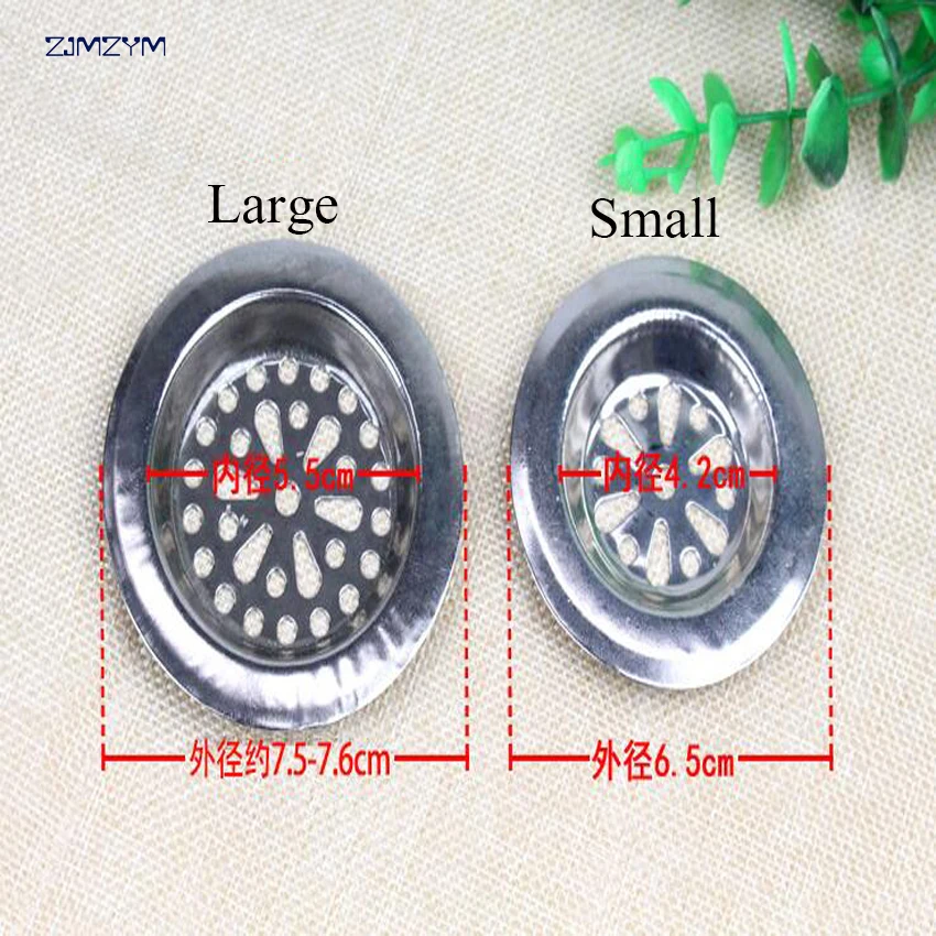 

1PC Stainless steel Bath Strainer Shower Cover Kitchen Bathroom Basin Sink Strainer Filter Drain Strainer