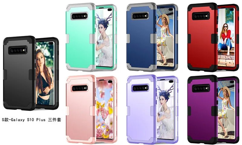 Роскошный красочный силиконовый мягкий полиуретан для Samsung Galaxy s10 Plus