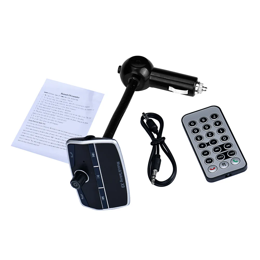 Mosunx 500e USB Зарядное устройство ЖК-дисплей Car Kit MP3 Bluetooth fm-передатчик с Hands-Free