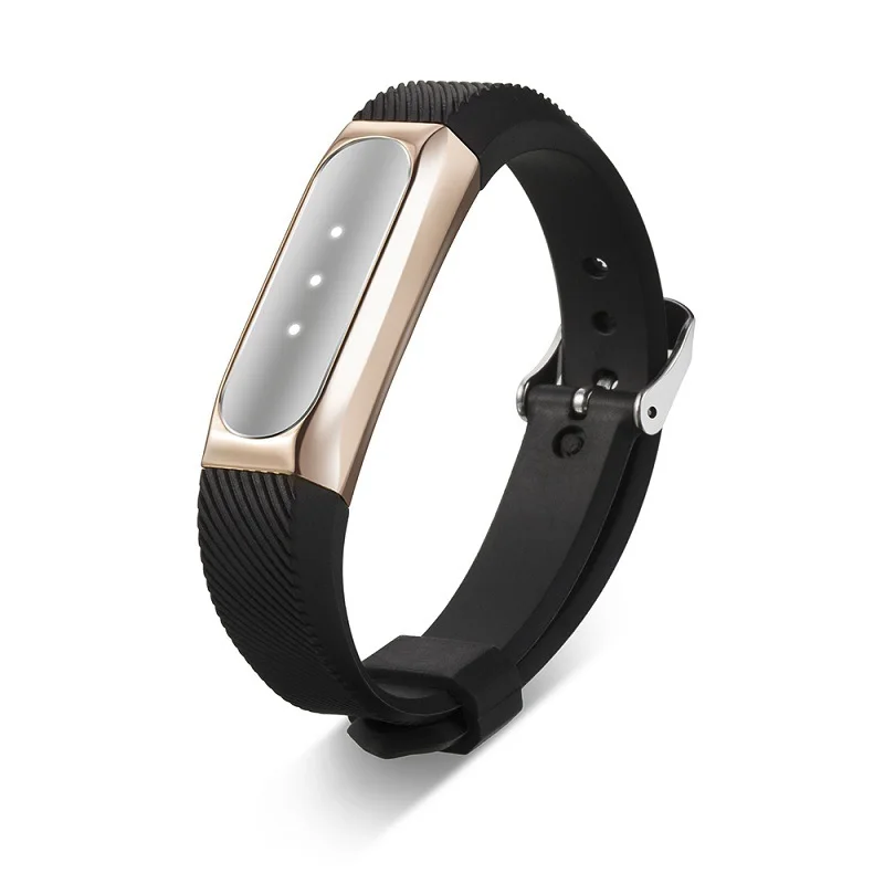 Ремешок для браслета Xiaomi Mi Band 1 Miband 2 цветной металлический ремешок Сменные