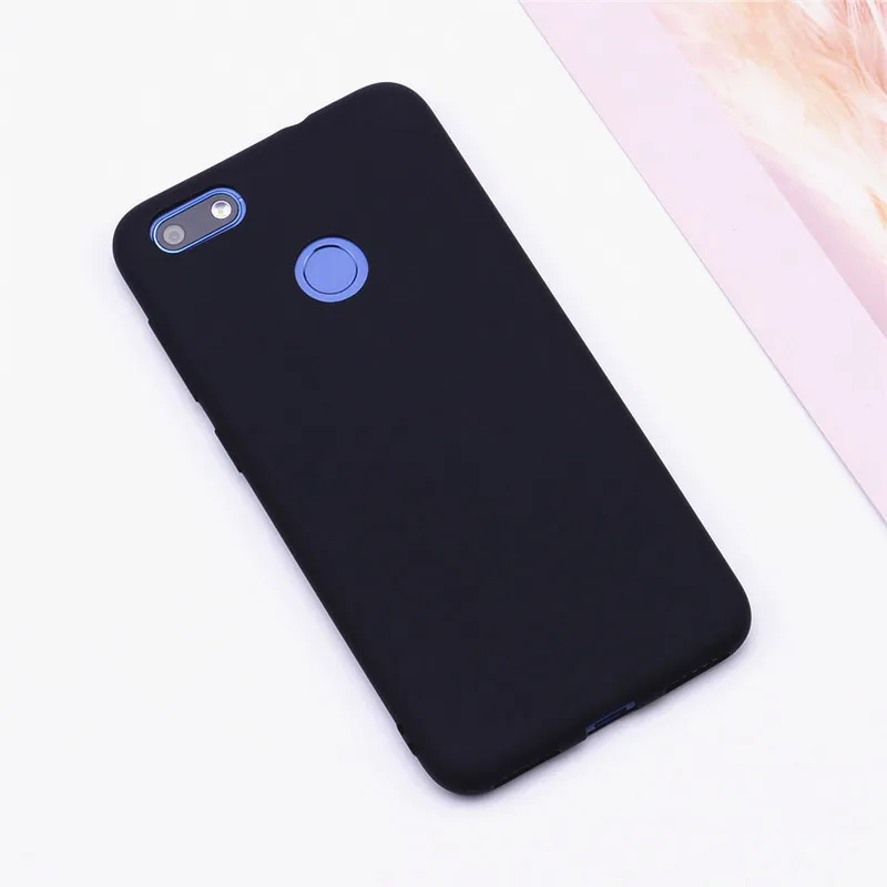 Black Для huawei Nova Lite чехол силиконовый мягкий ТПУ чехол для телефона s для huawei Nova Lite чехол SLA-L22 Мягкий ТПУ цветной силиконовый чехол - Цвет: Black