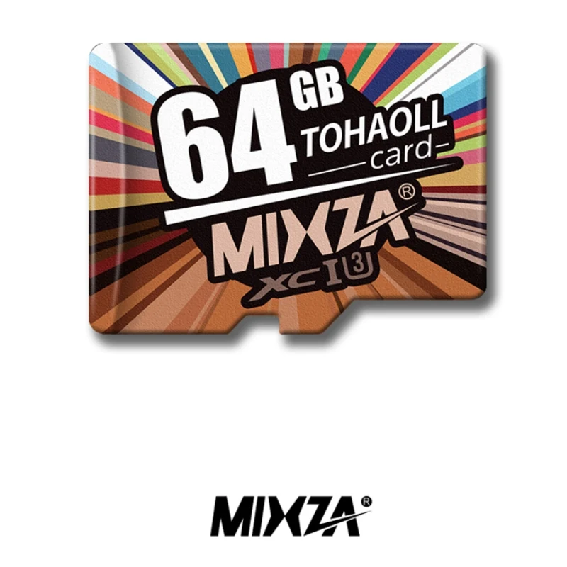 Карта памяти MIXZA U3 Micro SD 256 ГБ 128 64 32 флеш карта 4K TF быстрее чем класс 10 для телефона и