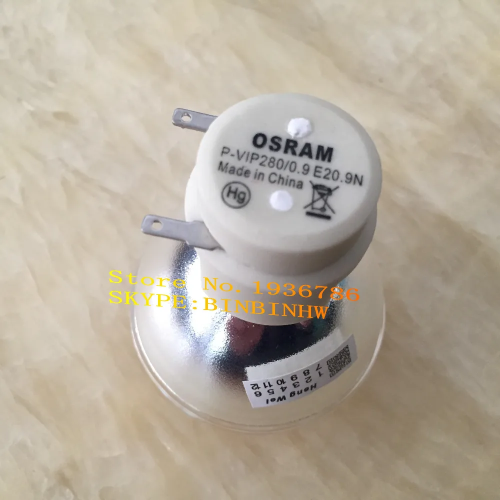 Оригинальная Лампа для проектора/лампа подходящая Osram 280/0 280/0.9 E20.9 VIP 20 9. 9 E OPTOMA EX779