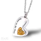 Ожерелье, кулон, урны для кошек, собак, пепла, в форме сердца, мемористическое ожерелье, животные, урны, ожерелье, подарок, похронный мемораал