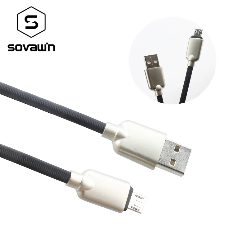 Кабель для быстрой зарядки Sovawin Micro USB из цинкового сплава 1 м 2 4 А Xiaomi Samsung Android |