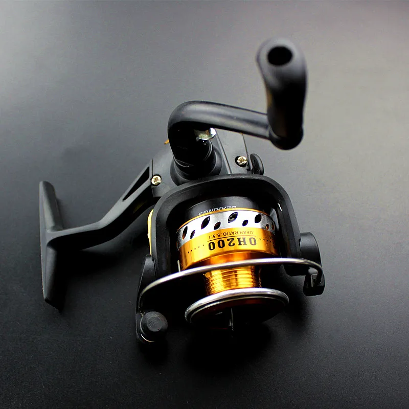 Спиннинговая катушка для ловли форели с 3BB 5 2: 1 OH200 Бесплатная доставка|fishing spinning