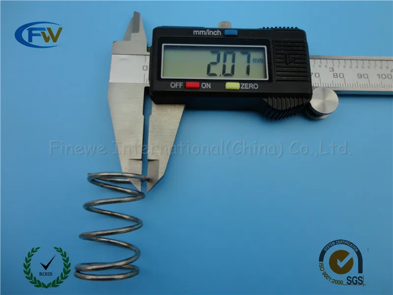 

Manufacture Custom ends closed and ground big wire compression spring