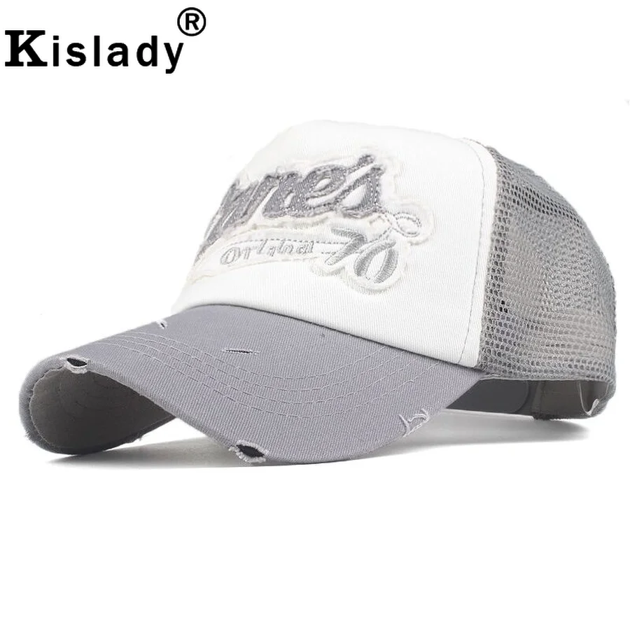 Kislady 70 бейсбольная кепка с вышитыми буквами для женщин и мужчин летняя