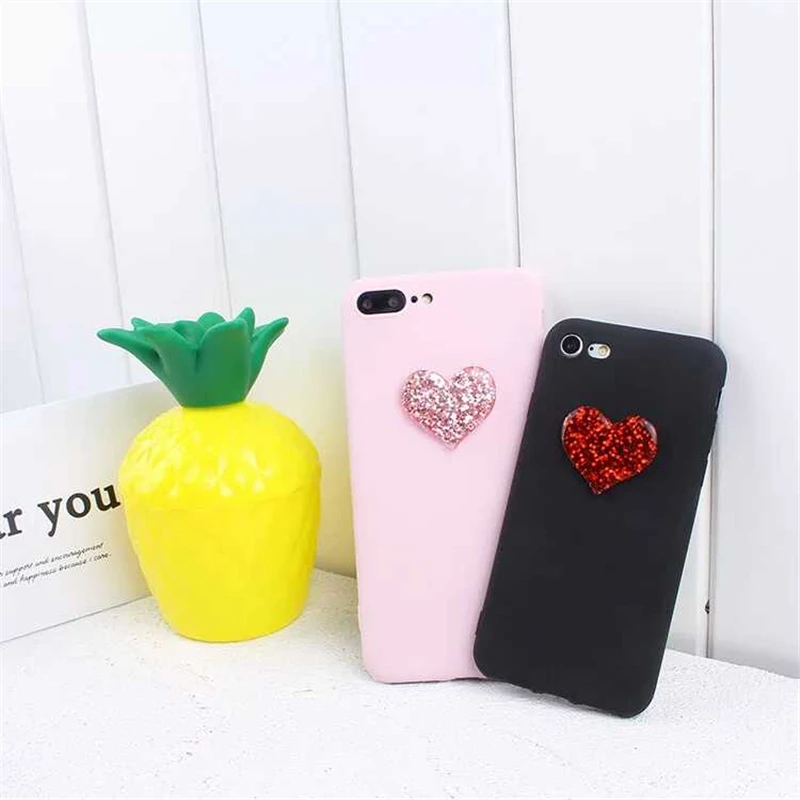 XINGYUANKE 3D Cute Phone Case For Samsung Galaxy C9 Luxury Love Heart Coque Pro Silicone Slim Cover |