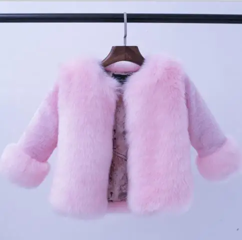 Осенне-зимняя куртка для детей с круглым вырезом и воротником manteau hiver пальто