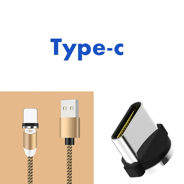 Многоцветный 1 м/2 м Магнитный USB кабель для IPhone Xs Xr 8 7 Plus 6S usb type C кабель Micro USB кабель для зарядки для samsung Xiaomi HUAWEI LG - Цвет: Многоцветный