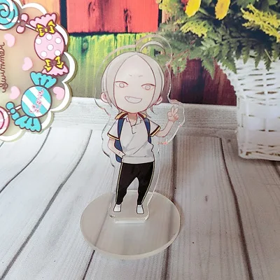 3 New 19 Days Mini Comic Characters Figurines Acrylic Ornaments Mo Guan Shan Anime Around Fans Gift - Цвет: 3