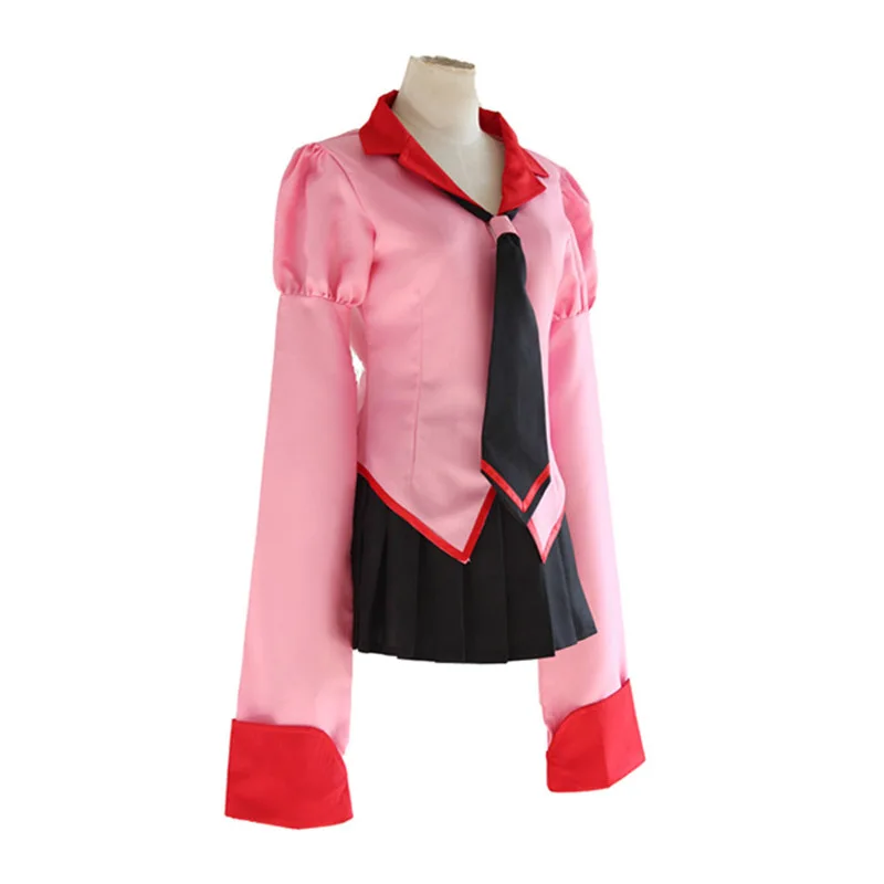 Coshome аниме Owarimonogatari Oshino Ougi костюмы для косплея парики Bakemonogatari Хэллоуин розовая