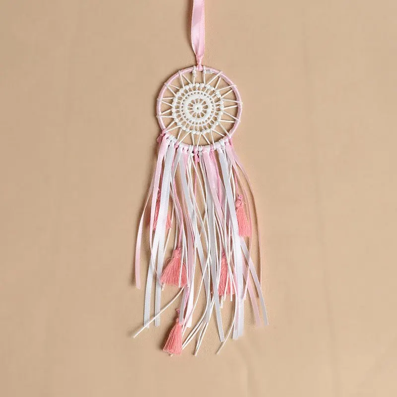 2 вида цветов полоски Крылатый Ловец снов украшение на стену Ремесло Украшение