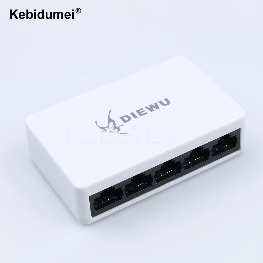 Сетевой коммутатор с 5 портами и 100 Мбит/с|port network|switch lan5 port network switch |