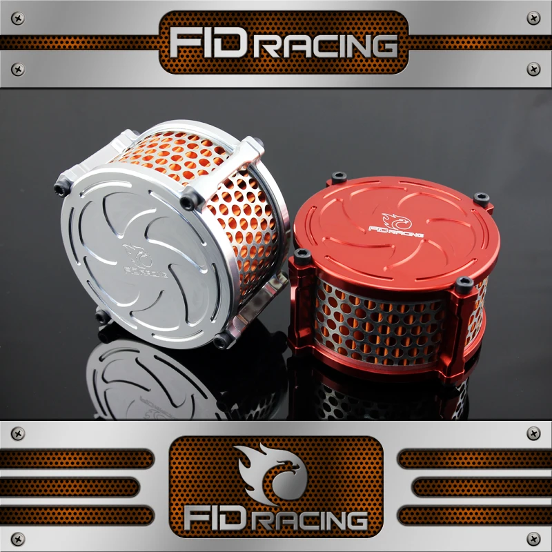 Воздушный фильтр из сплава FIDRACING для 1/5 losi 5ive t kmx2 rovan lt|filter mesh|filter 58mmfilter china |