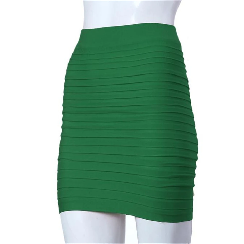 

Home&Nest 1PC Fashion Summer Skirt Womens Elastic Pleated High Waist Package Hip Short Skirt Rokjes Dames Dames Rokken #0510