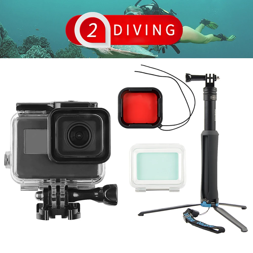 

Ruigpro for gopro sports camera novice set diving riding mountaineering self-timer shooting accessories