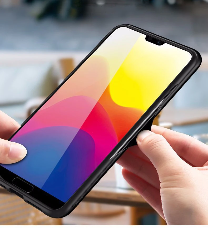 Лазерный БЛЕСК закаленное стекло Крышка для Vivo NEX A S чехол градиентной расцветки