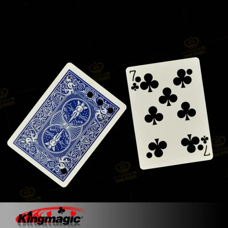 Kingmagic Matrix карта Матрица отверстие крупным планом фокусы магия реквизит