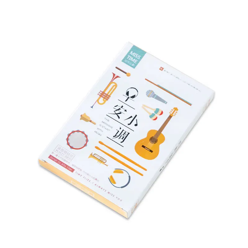 30 шт./лот новинка музыкальные инструменты открытка гетероморфизм