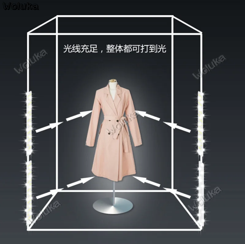 LED large studio 180CM softbox Children's model photo lighting box cabinet clothing scene Studio CD50 T03 | Электроника