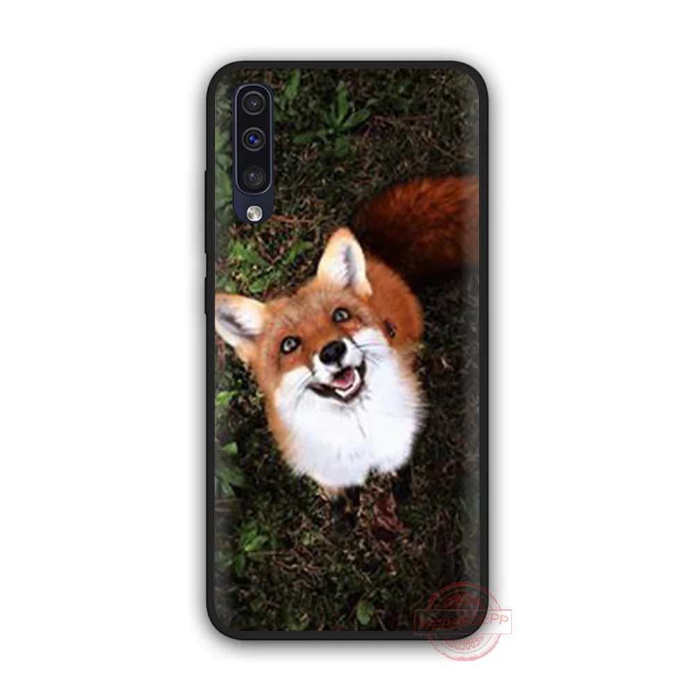 6 WEBBEDEPP животных Лисий мех енота мягкий чехол для samsung A3 для детей 5, 6, 7, 8, 9, J6 A10 A20 A30 A40 A50 A60 A70 S M10 M20 M30 M40 - Цвет: 6