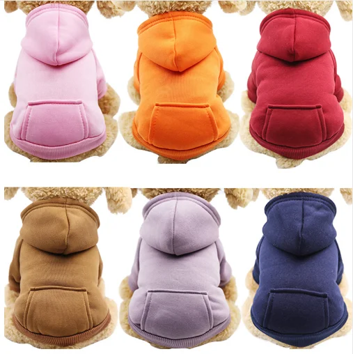 

Dog Hoodies Pet Clothes For Dogs Coat Jackets Cotton Dog Clothes Puppy Pet Overalls For Dogs Costume Cat Clothing Pets Outfits