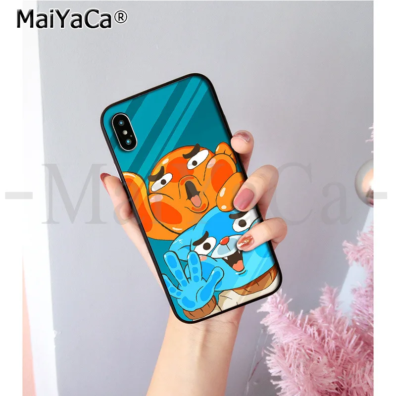 MaiYaCa The Amazing World Gumball New Arrived High Quality Phone Case for iPhone 8 7 6 6S Plus X XS MAX 5 5S SE XR Gumball image 5