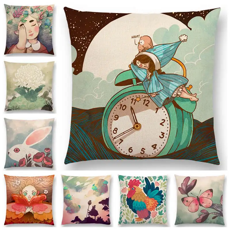 Горячая Распродажа Красивая Фантазия мир прекрасная бабочка цветок кролик фея