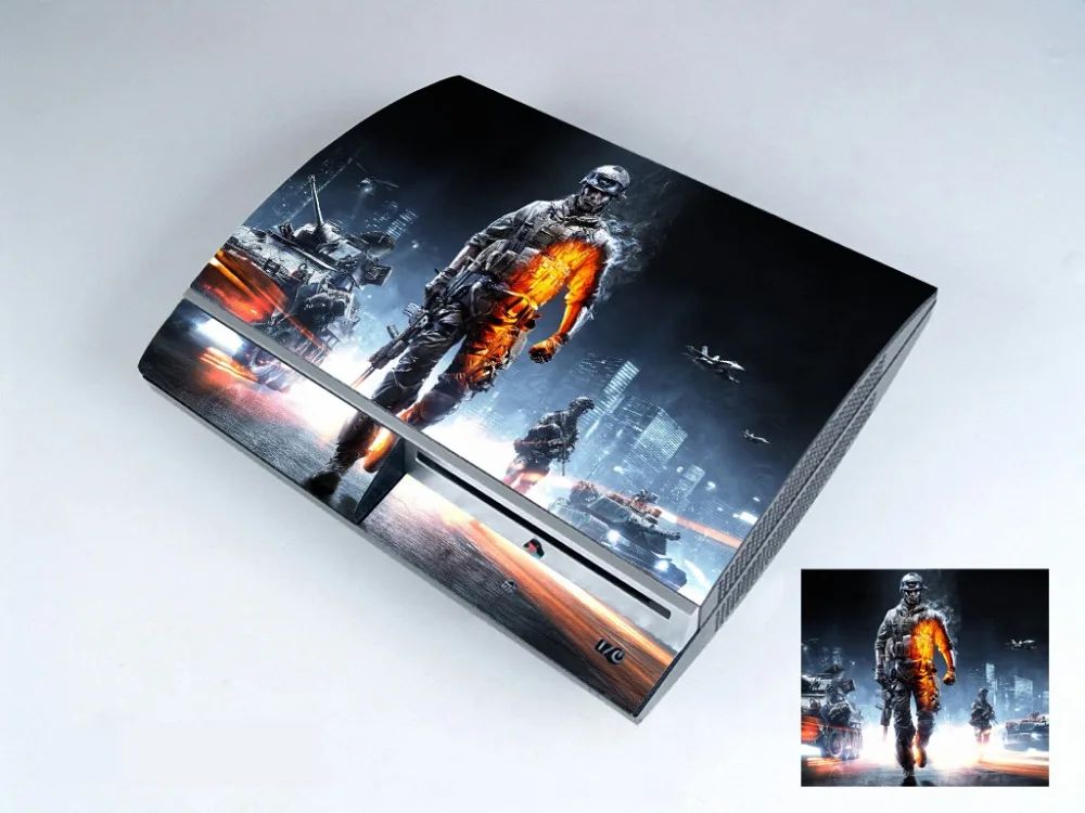 Виниловая наклейка Battle 202 Защитная пленка для Sony PS3 оригинальные наклейки fat