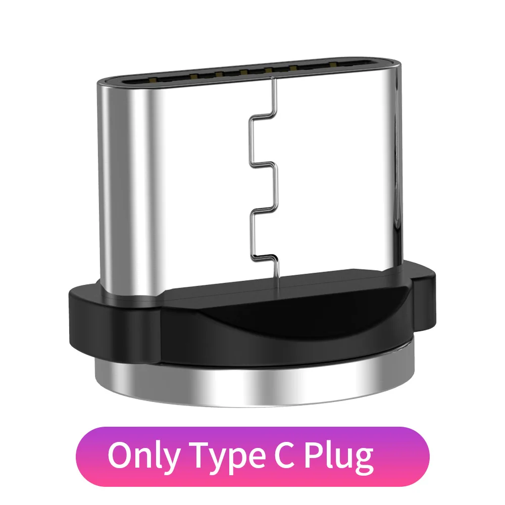 1pc Type C Plug YBD 1 м Магнитный usb кабель для зарядки samsung Xiao mi Red mi Note 7 mi 9 mi cro USB C кабель USB провод для iPhone huawei Honor - Цвет: 1pc Type C Plug
