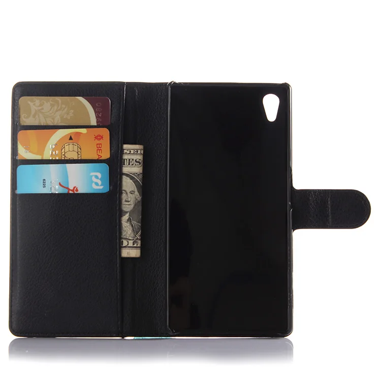 Rhinestone Case For Sony Xperia Z5 Glitter PU Leather Filp Cover Wallet for E6003 E6633 E6653 E6683 Cases |