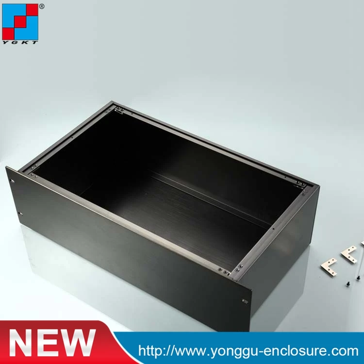 19 дюймовый алюминиевый корпус 3U полностью усилитель мощности с покрытием