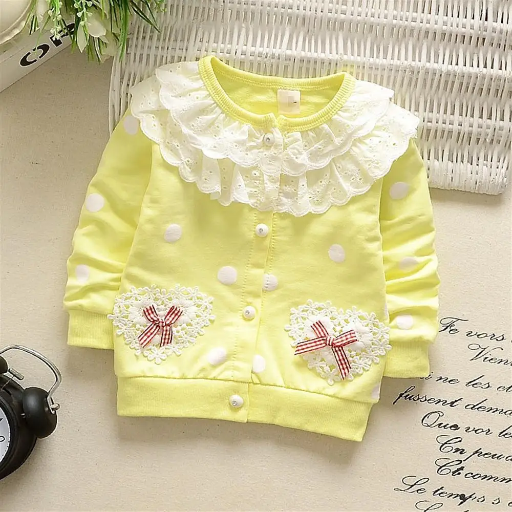 Kids Coat New Outerwear Girl Spring Fashion Sweatshirts Long Sleeve Girls Jacket Children Top Clothing 1 2 3 Year | Детская одежда и