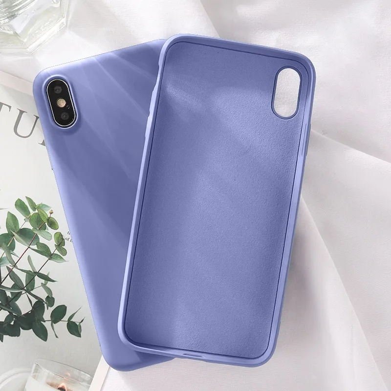 Прозрачный мягкий тонкий чехол из силикона чехол для samsung A50 A10 A20E A30 A40 A60 A70 A80 A6 A7 A8 J4 J6 плюс J8 Note10 Pro S10 плюс Чехол Coque - Цвет: Dark Purple