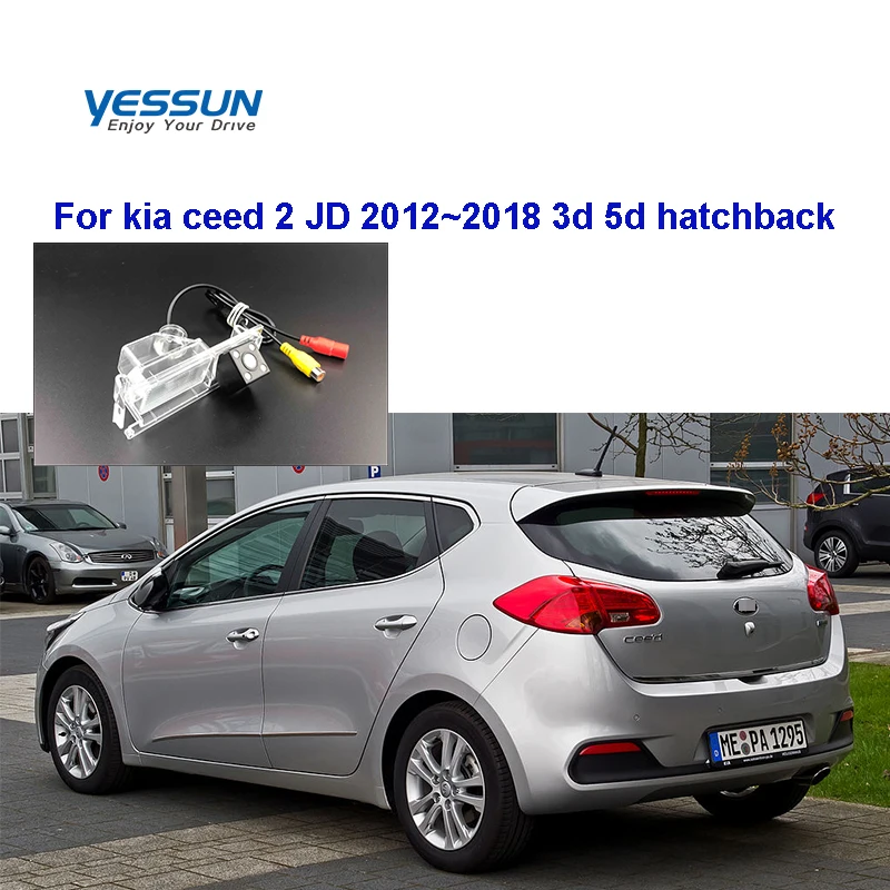 Камера заднего вида Yessun для kia ceed 2013 2 JD 2012 ~ 2018 3d 5d хэтчбек I10 I20 камера вида/CCD |