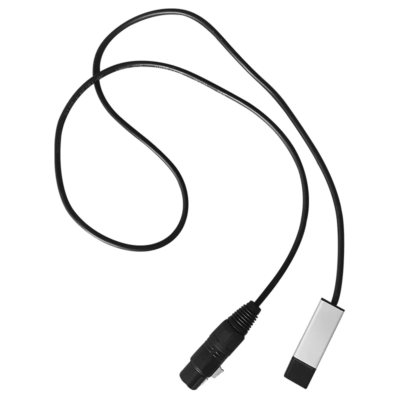 IMRELAX Горячая USB к DMX Интерфейсный Кабель-адаптер 110 см сценический светильник PC DMX512 контроллер диммер DMX USB преобразователь сигнала