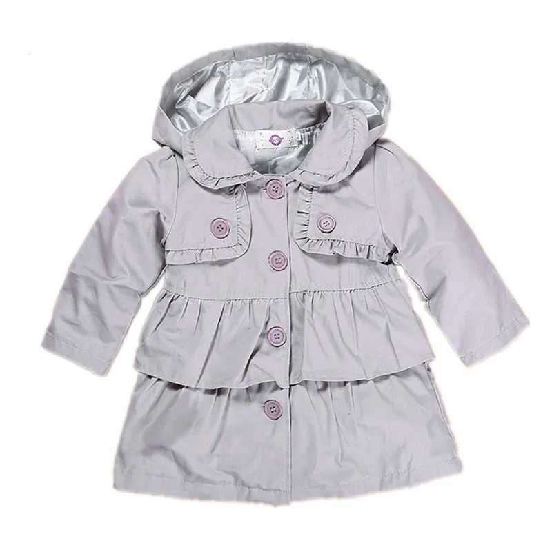 2020 New Style Baby Girls Jacket Children High Quality Outerwear Autumn Child Coats Kids Hooded Windbreaker | Детская одежда и