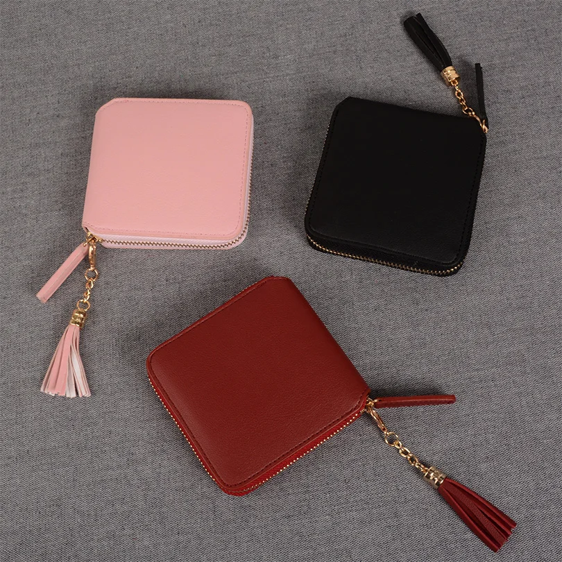 COHEART Модный женский кошелек элегантный с подвеской кисточкой Женский для карт
