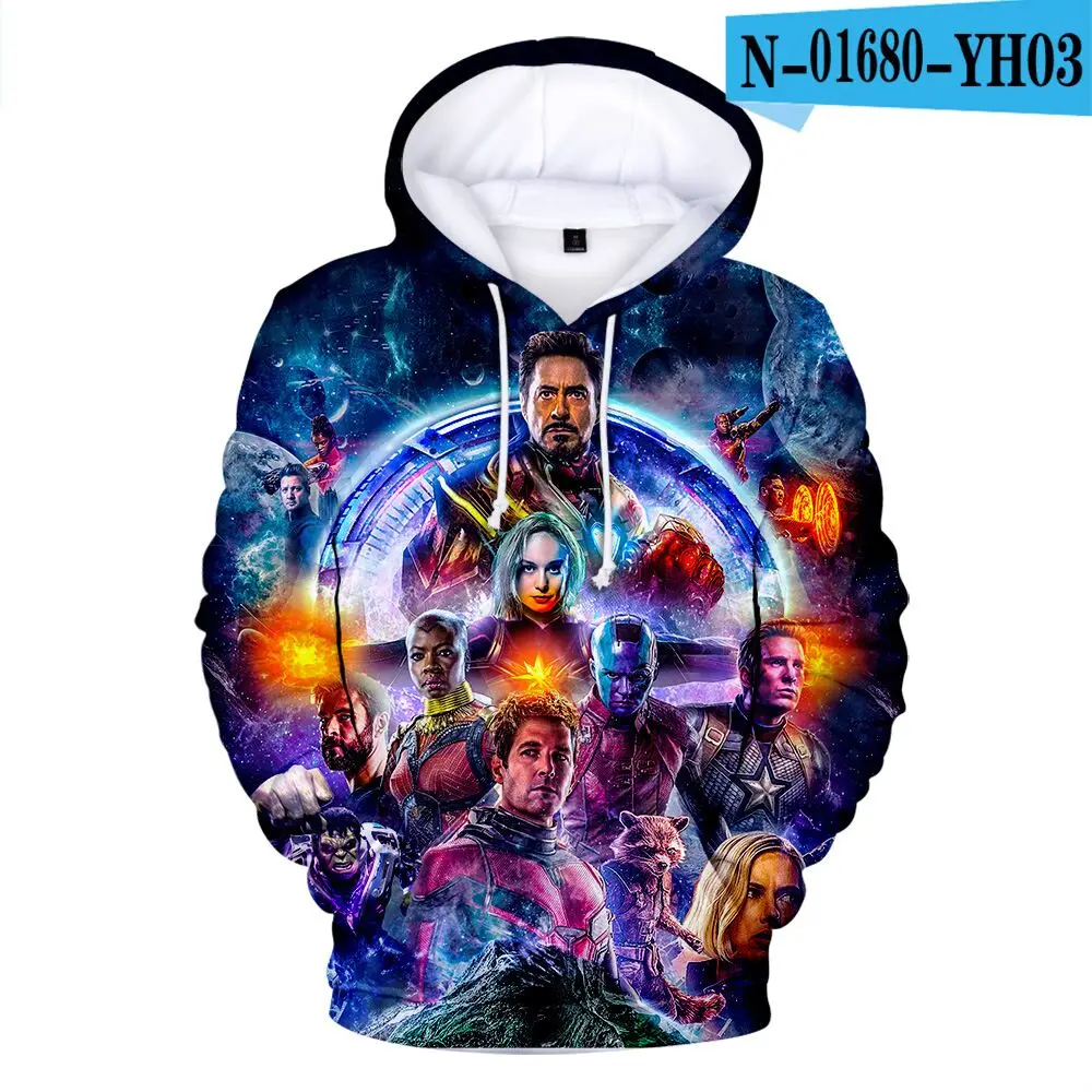 color at picture Мстители 4 эндшпиль Косплэй Quantum области костюмы толстовка Марвел Капитан Hooded Tech супергерой Железный Детский свитер - Цвет: color at picture