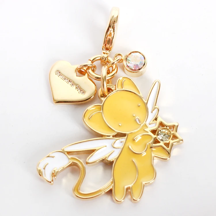Новая карточка Captor Sakura Аниме Фигурка Кло керо амулеты Металл Kawaii мультфильм